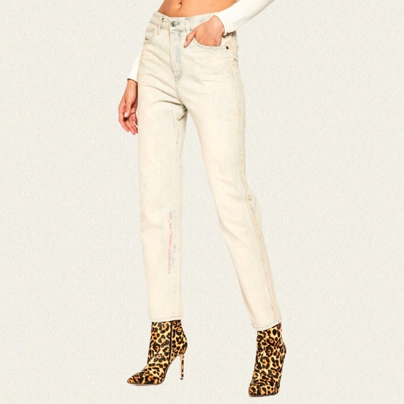 Diesel D-Eiselle Straight High Waist Jean - Picture 7 of 10